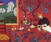 Henri Matisse Harmony in Red oil on canvas